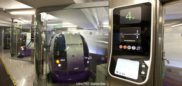 Personal Rapid Transit Check In Station
